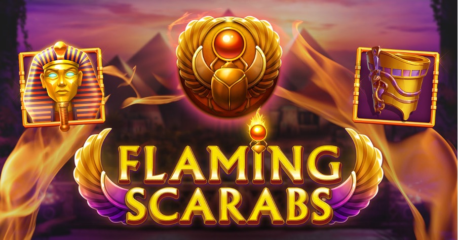 Flaming Scarabs Slot Review